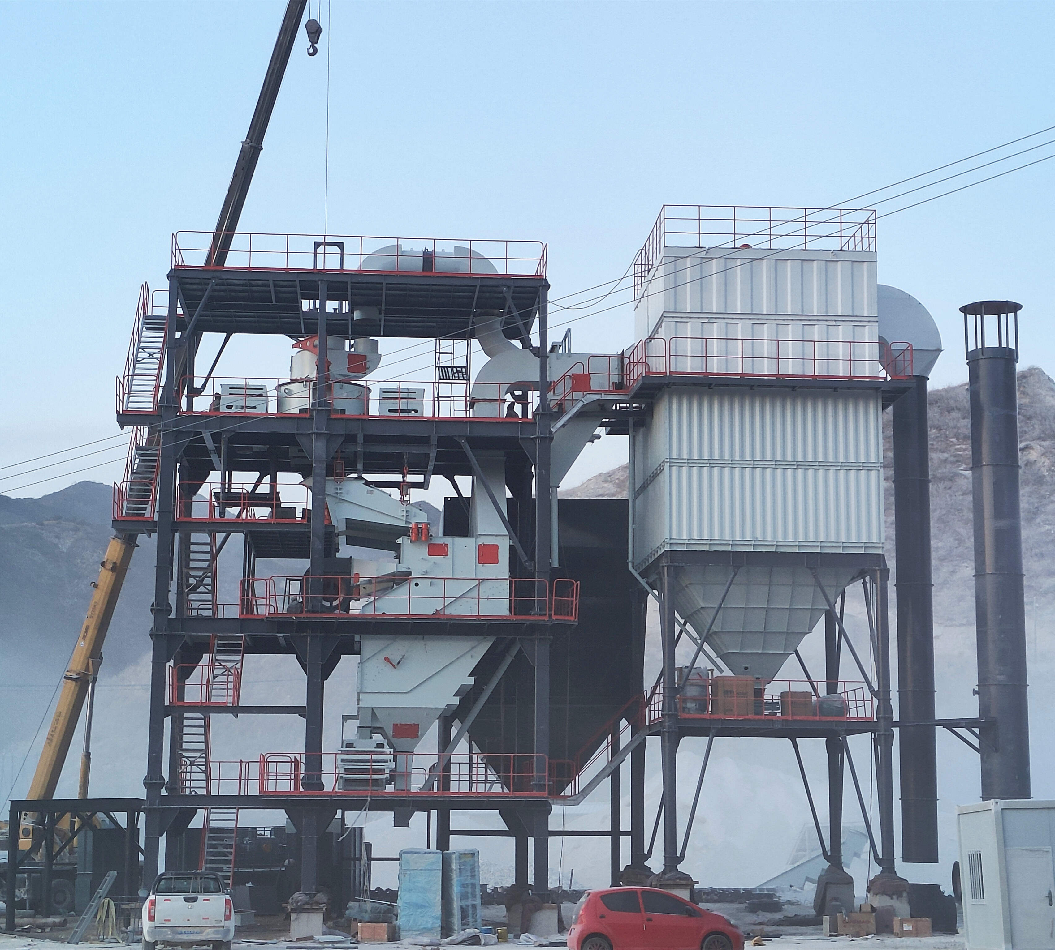 礦山建設(shè)不停？制砂剛需？上這套制砂樓！