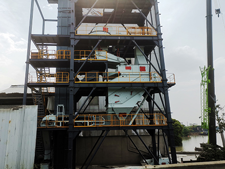 建筑垃圾制砂如何配置生產(chǎn)線？參考江蘇張家港制砂樓項目