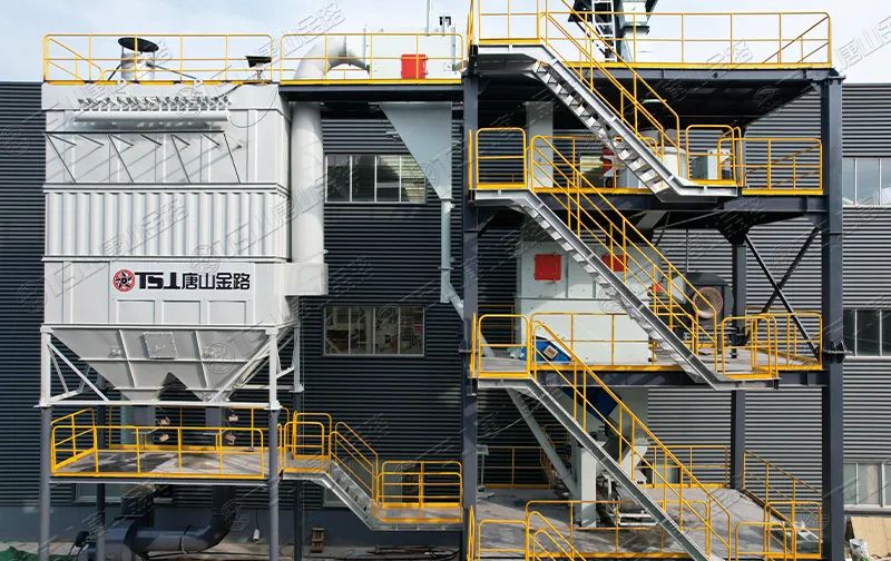 浙江干法制砂樓項(xiàng)目安裝飛快，馬上完工！