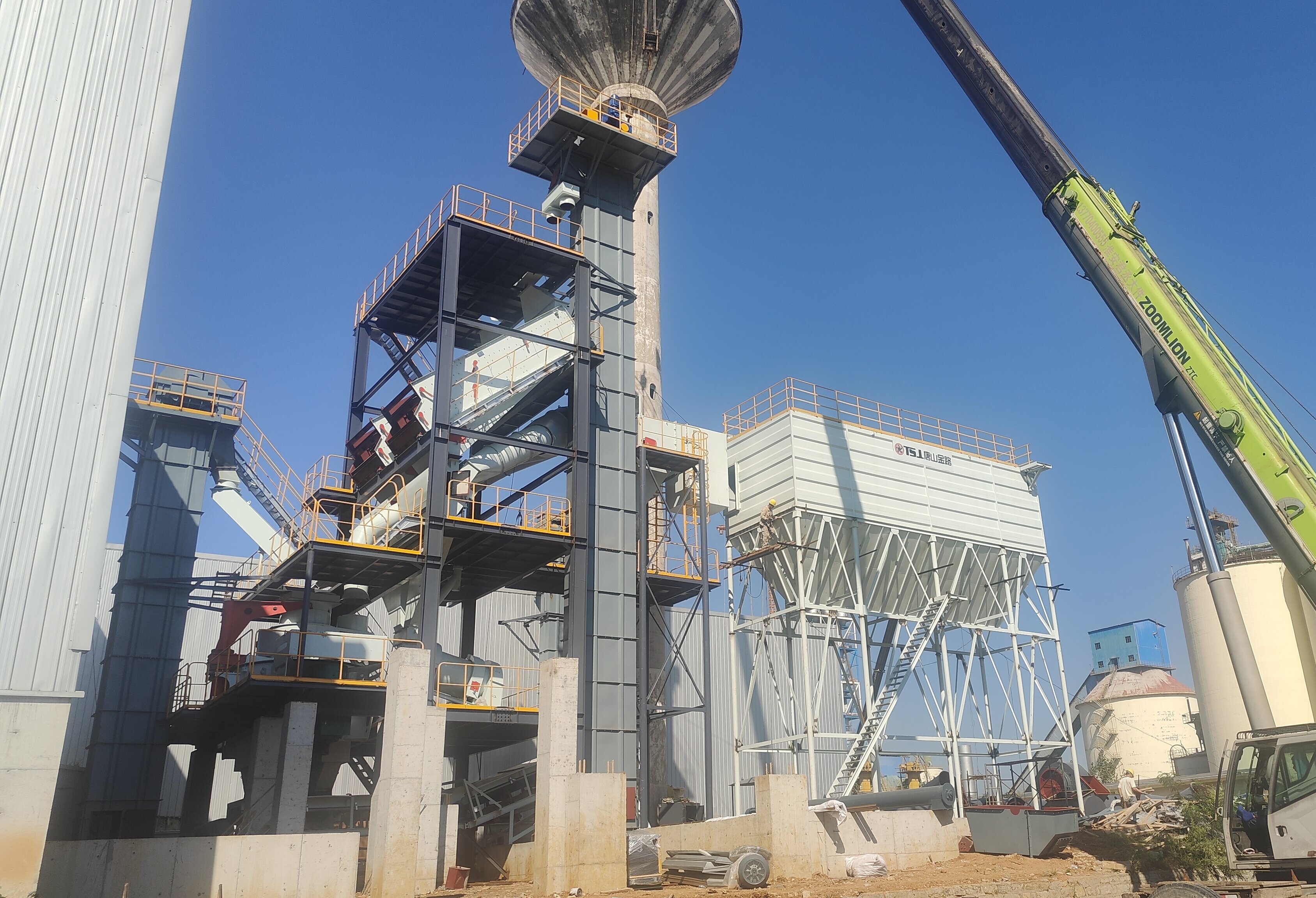 干法制砂樓：石粉變砂，細(xì)度與含粉率精準(zhǔn)調(diào)控